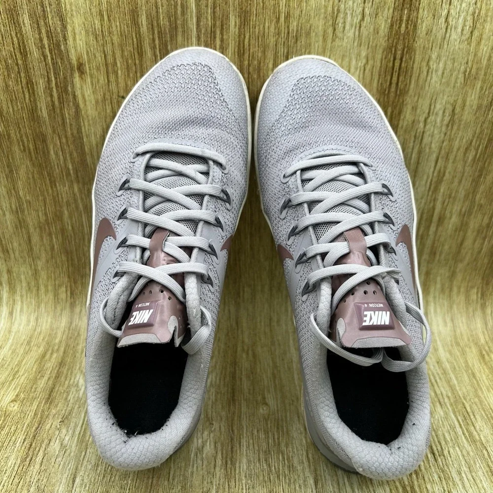 Nike Metcon 4 Women's Size 8.5‎ Gray Sneakers Training Shoes AH8804-002